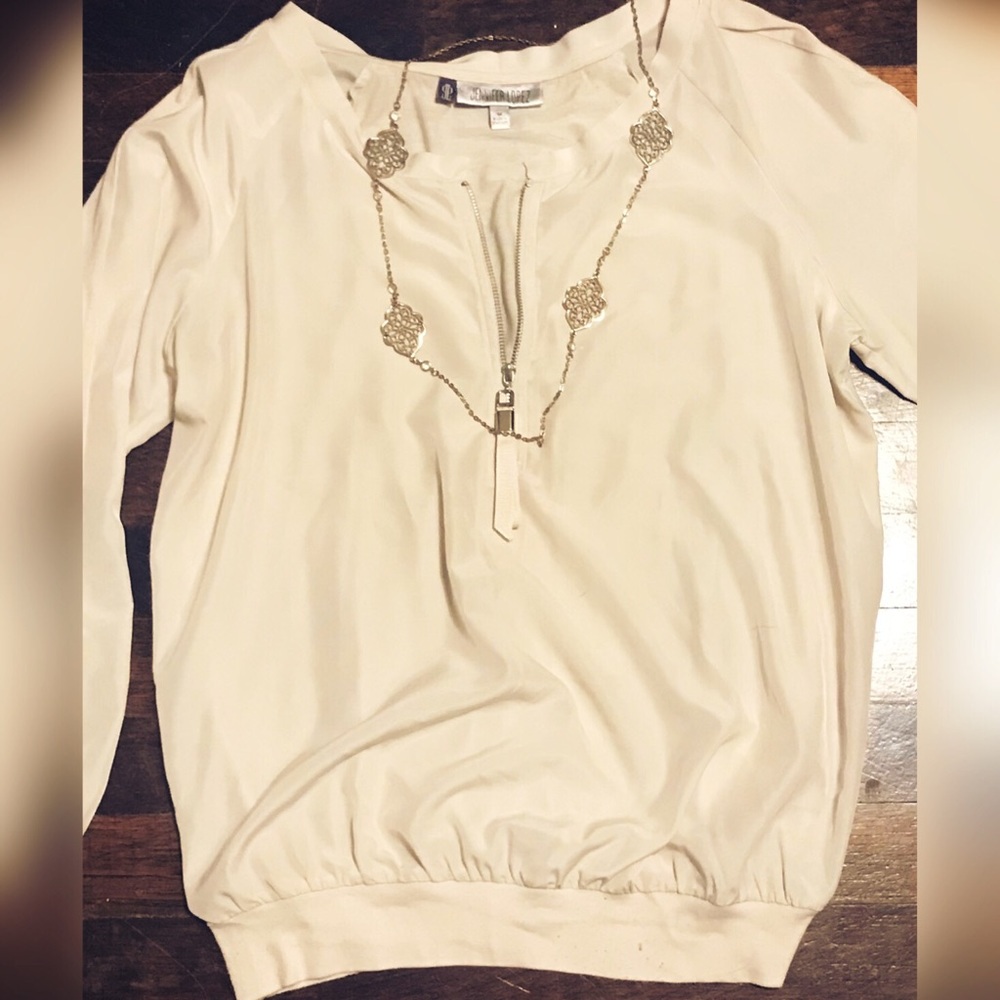 Jennifer Lopez 1/4 Zip Trendy Pullover